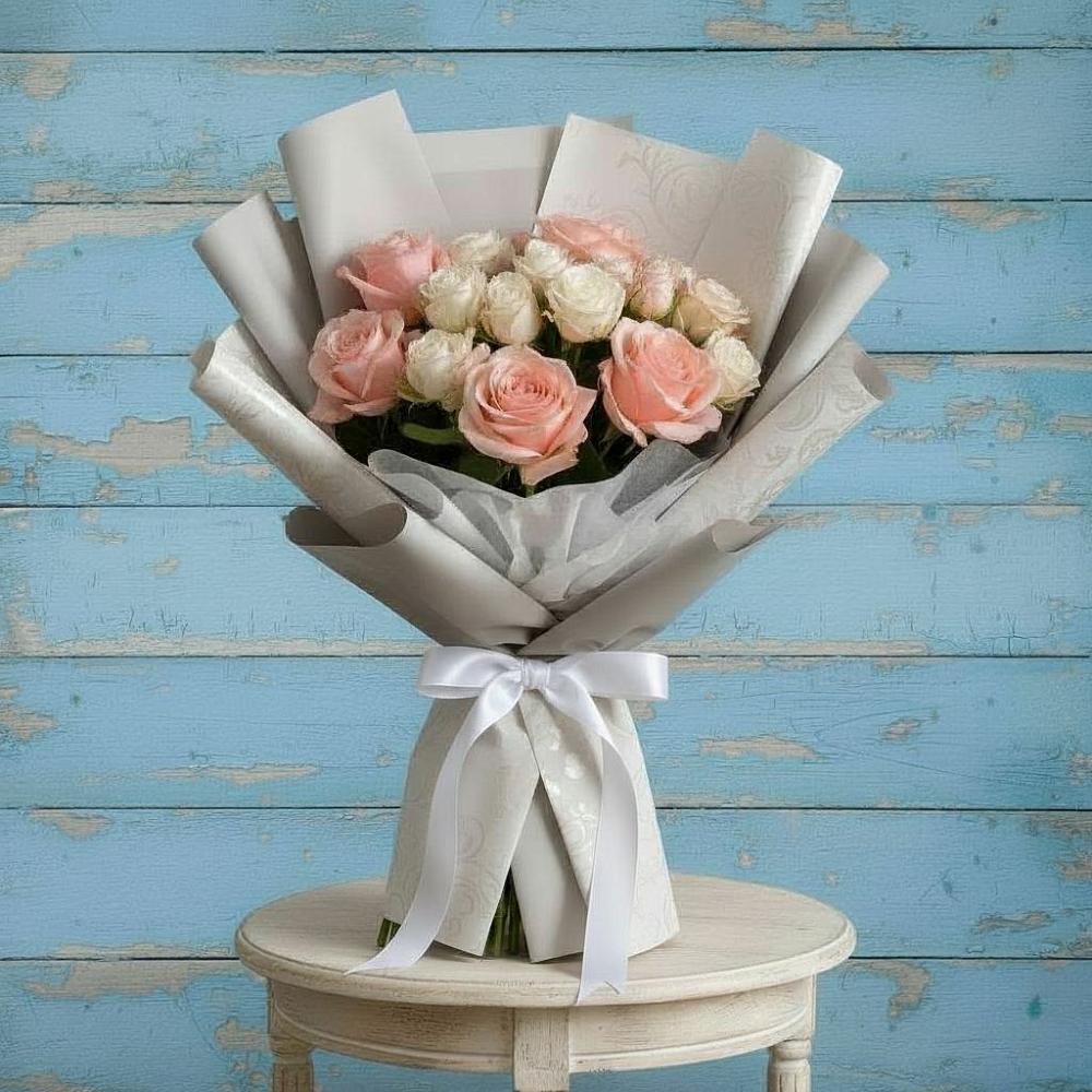 Букет цветов из: Розы в Озеке-Суате