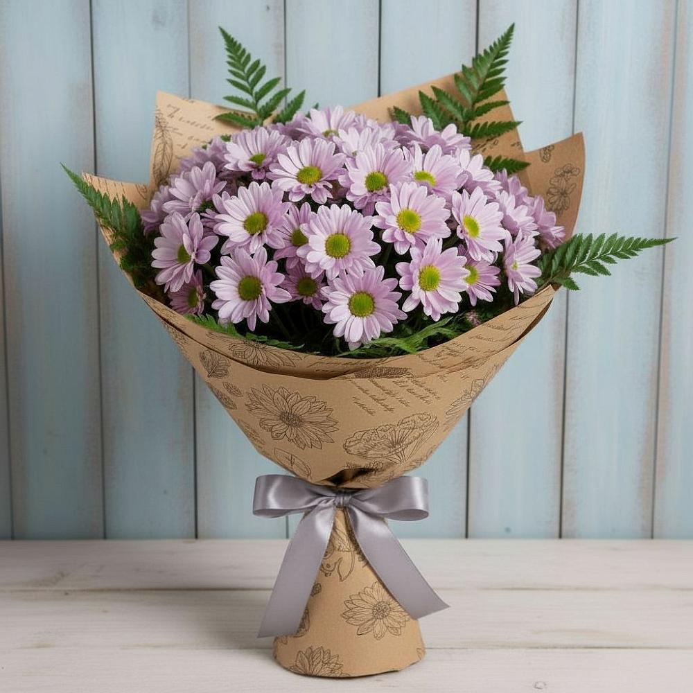 Букет цветов из: Хризантемы в Озеке-Суате