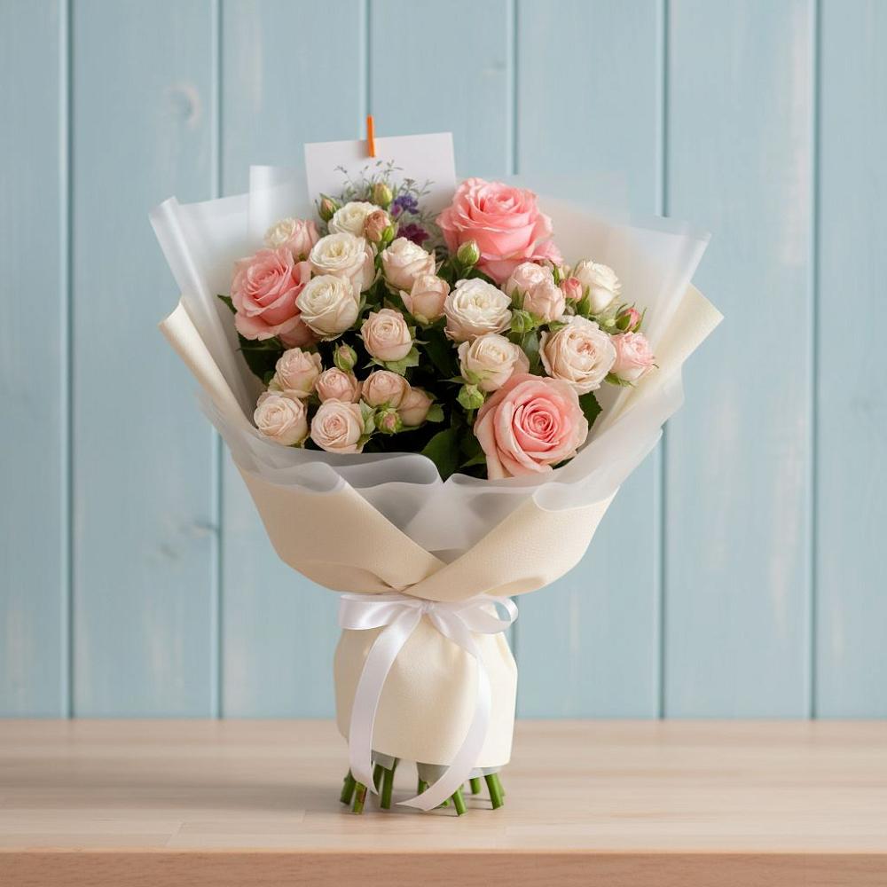 Букет цветов из: Розы в Озеке-Суате