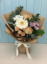 Букет цветов из:  Герберы и Хризантемы в Озеке-Суате