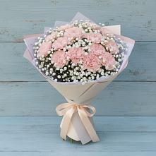 Букет цветов из:  Гвоздики в Озеке-Суате