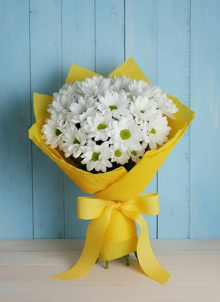 Букет цветов из: Хризантемы в Озеке-Суате