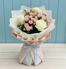 Букет цветов из:  Розы в Озеке-Суате