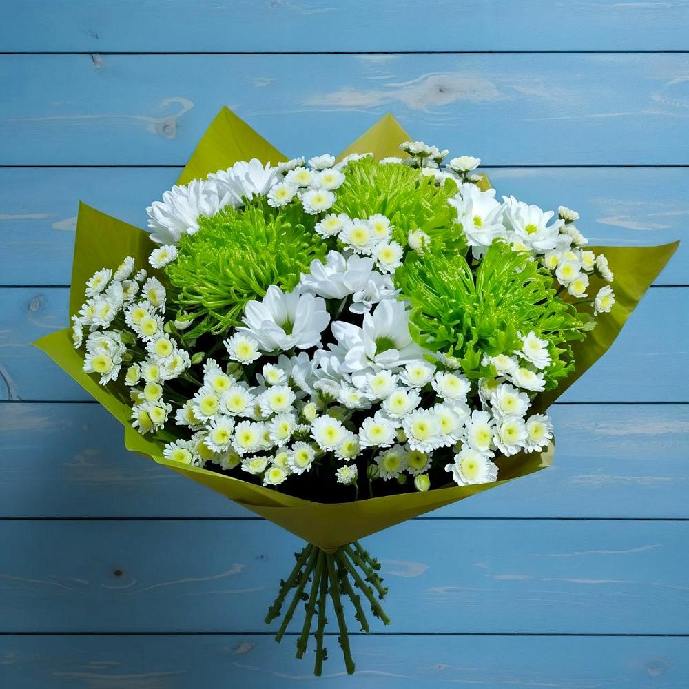 Букет цветов из: Хризантемы в Озеке-Суате