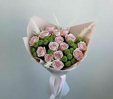 Букет цветов из:  Розы и Хризантемы в Озеке-Суате