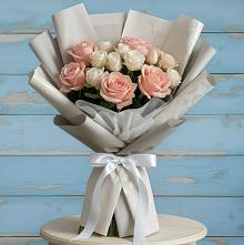 Букет цветов из:  Розы в Озеке-Суате