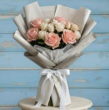 Букет цветов из:  Розы в Озеке-Суате