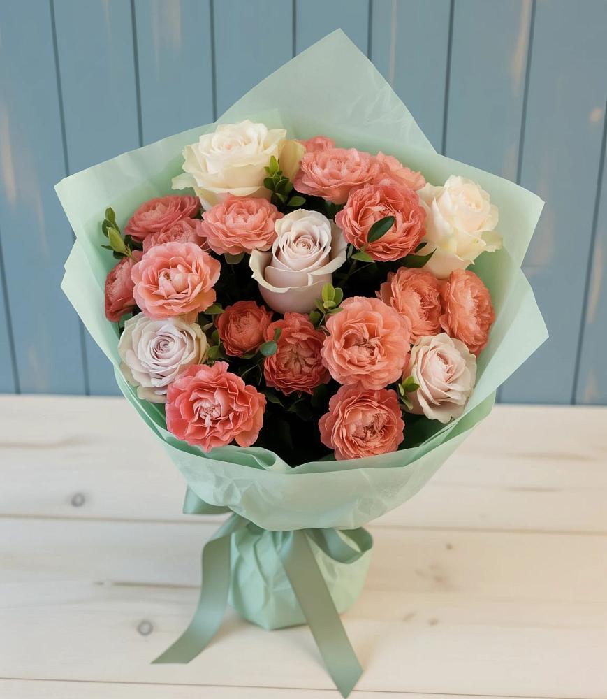 Букет цветов из: Розы в Озеке-Суате