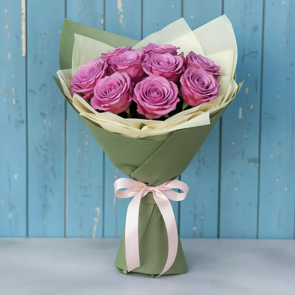 Букет Розы Фёрст Леди в Озеке-Суате