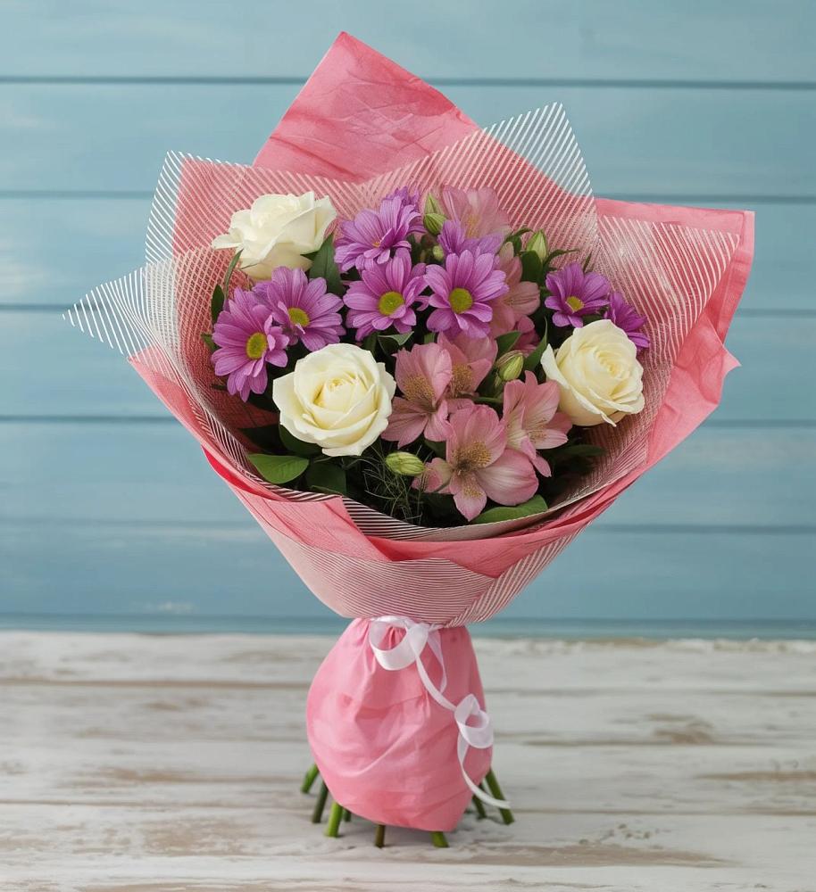 Букет цветов из: Герберы в Озеке-Суате