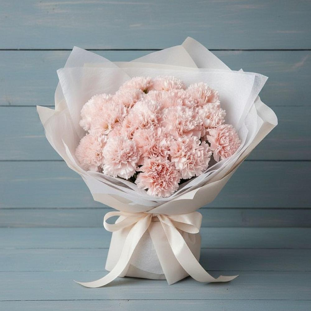 Букет цветов из: Гвоздики в Озеке-Суате