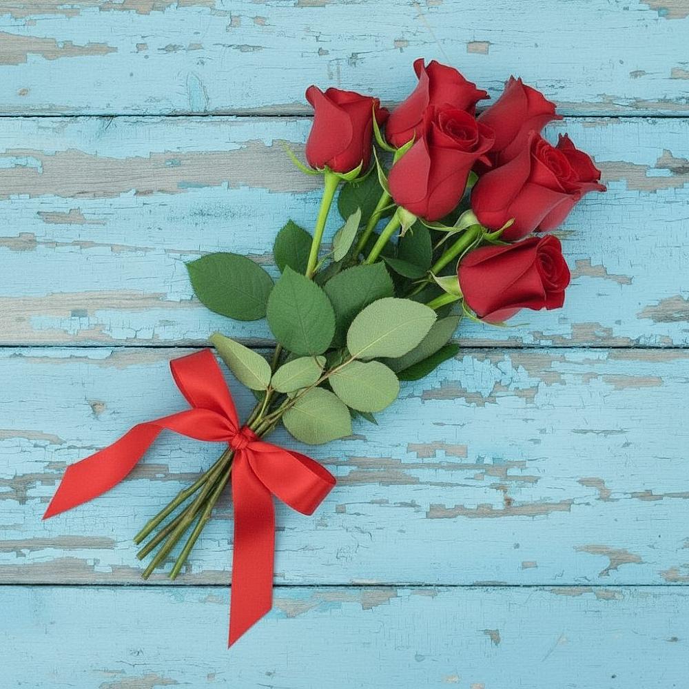 Букет Красные розы в Озеке-Суате