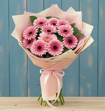 Букет цветов из:  Герберы в Озеке-Суате